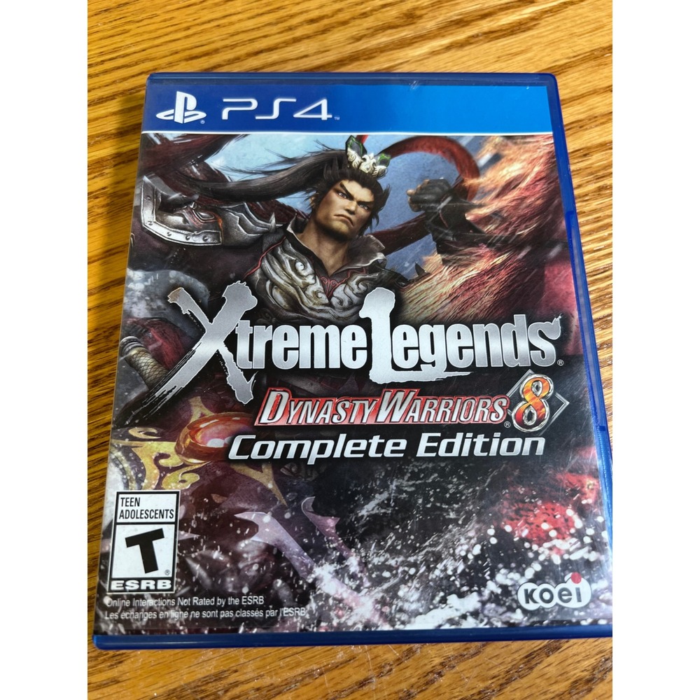 Dynasty Warriors 8 Xtreme Legends Complete Edition Sony PS4 Koei Tecmo 2014